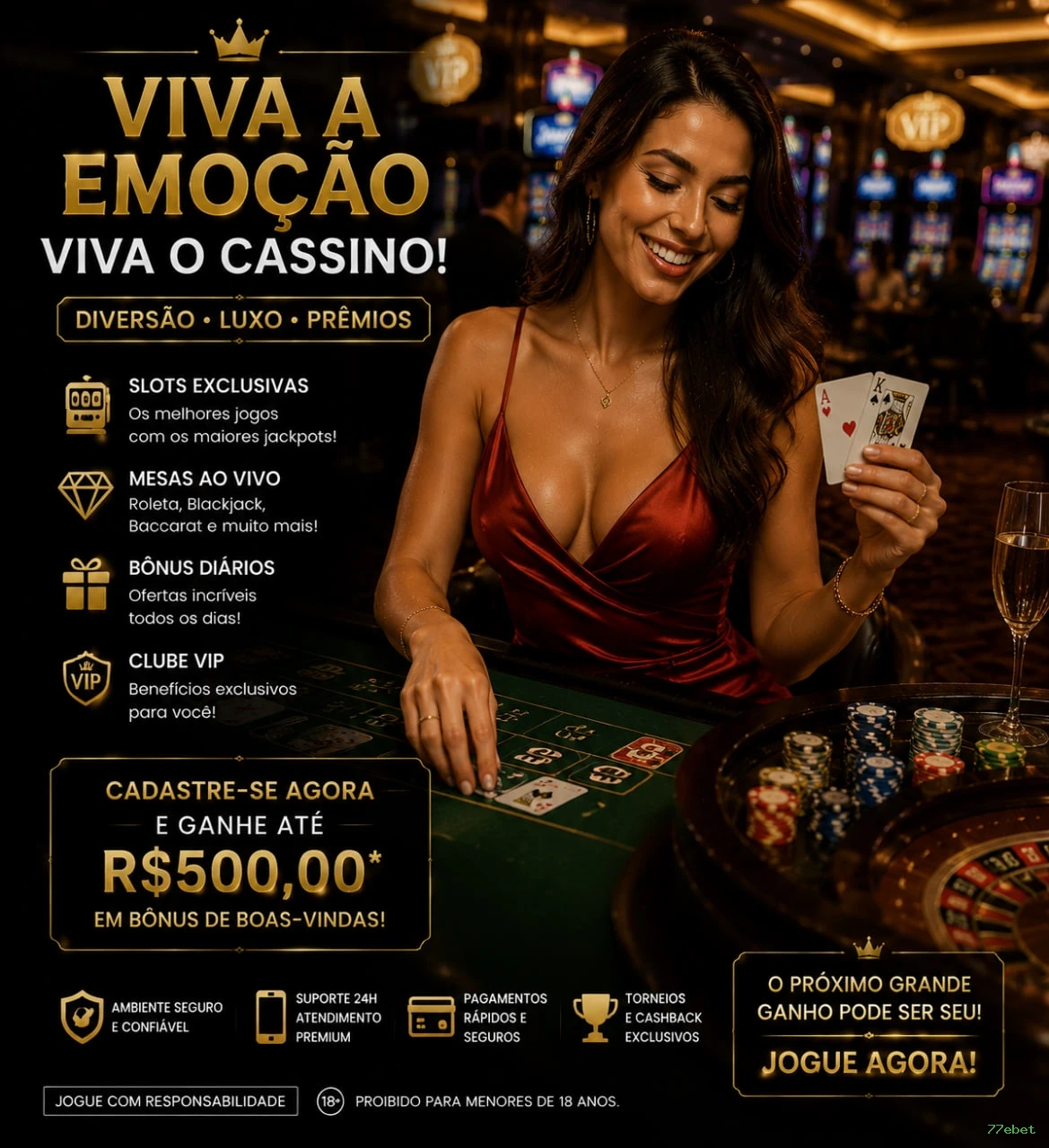 Slots no app 77ebet mobile
